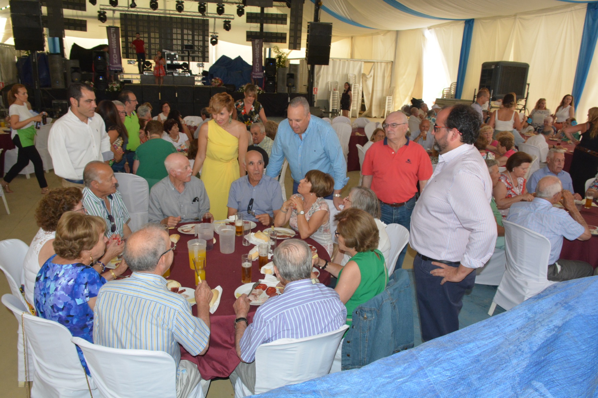 Mañana Domingo último Día De La Feria De Guadiaro Que Hoy Ofreció Un Almuerzo A Los Mayores 6243